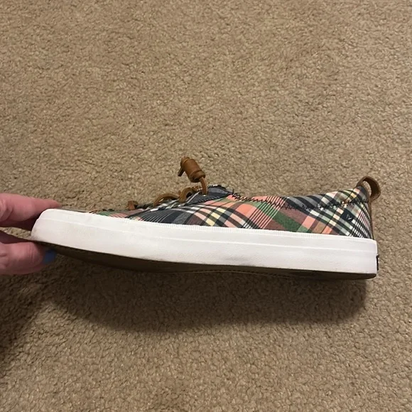 Sperry Plaid Top Slider 8 - Picture 11 of 13